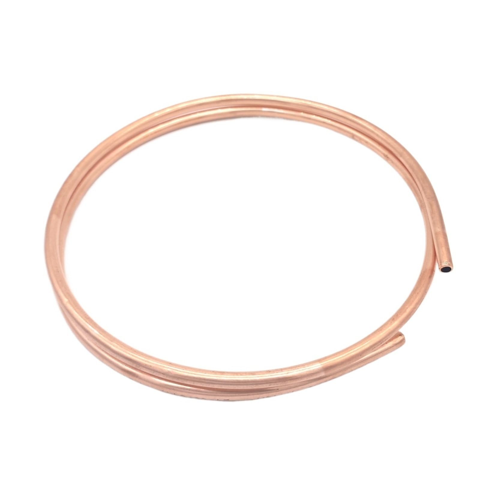 Flexible Kupferrohre, 2 Meter T2-Schlauch for Klima- und Kühlkapillaren(12 x 9mm)