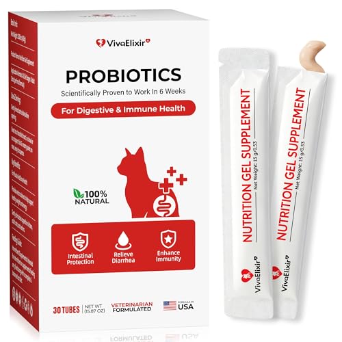 Probiotics for Cats Digestive Support Gel