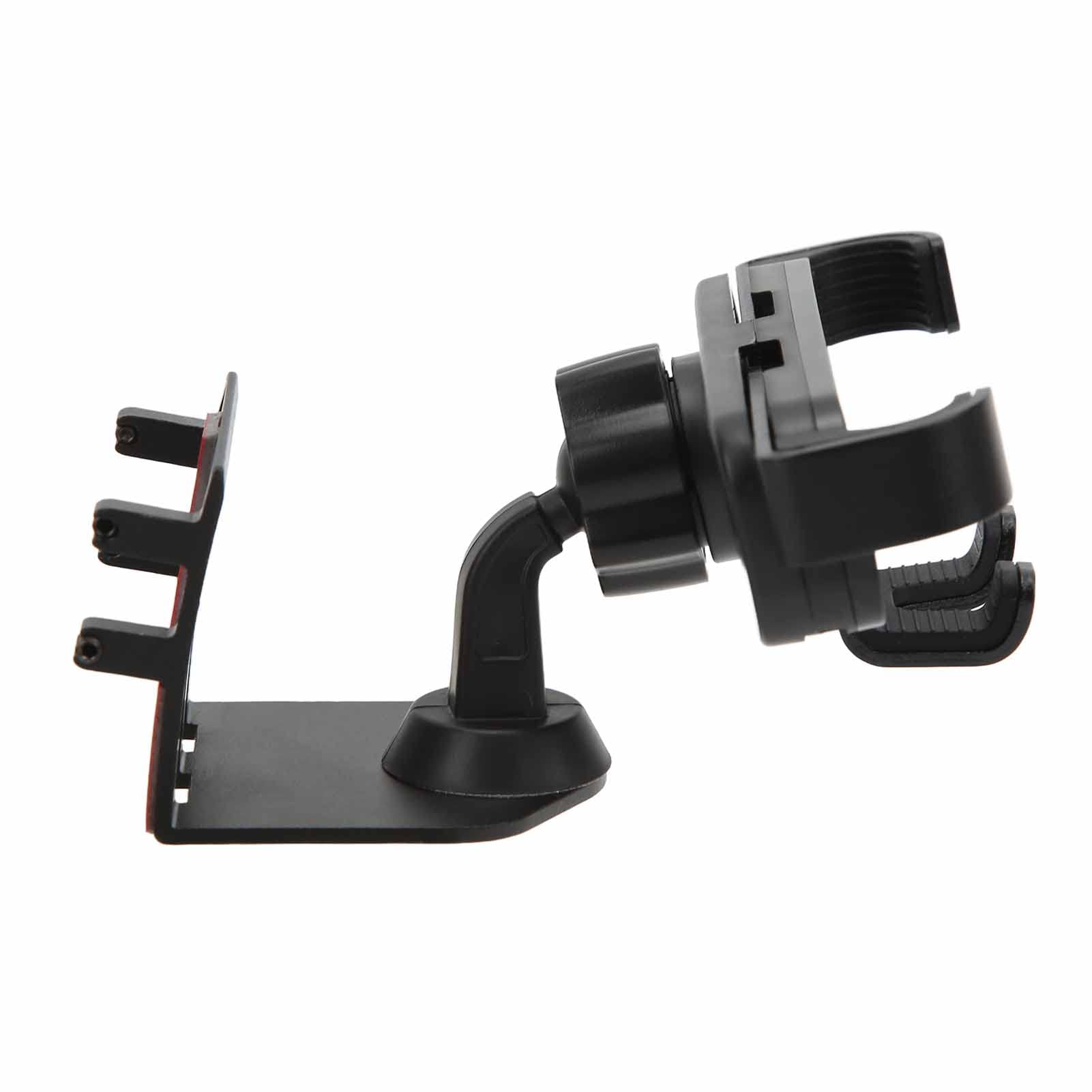 Supporto Telefono Auto, Porta Cellulare per Bocchetta Aria in Lega di Alluminio Nero, Supporto a Clip Universale per Smartphone su Cruscotto e Presa d'Aria Auto 2012-2020