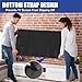 Wibeelee TV Cover Moving Dust Anti-Scratch TV Screen Cover Fits 50