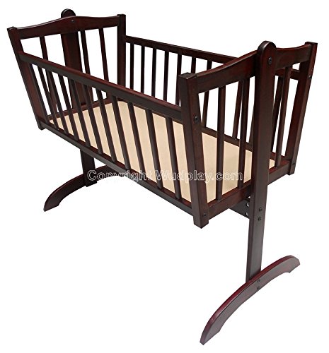 teak wood cradle