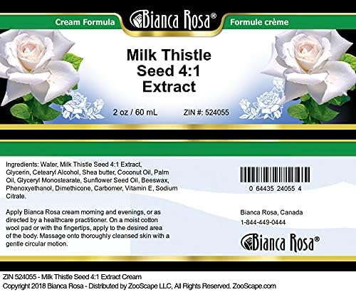 Miniatura 2 de Bianca Rosa Crema de extracto de semilla de cardo mariano 41 (2 oz, ZIN 524055) - Paquete de 3
