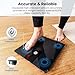 GE Bathroom Scale for Body Weight, Digital Weight Scales 500lb Heavy Duty Measuring Device for People Accurate BMI Weighing Machine with Bluetooth, Black