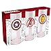Produktbild ABYstyle Abysse Corp_ABYVER071 Marvel- 3-teiliges Gläser-Set