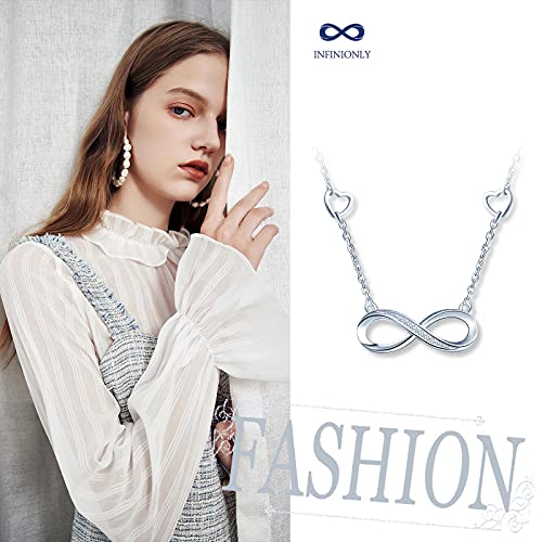 INFINIONLY Collana Bracciale Orecchini da donna