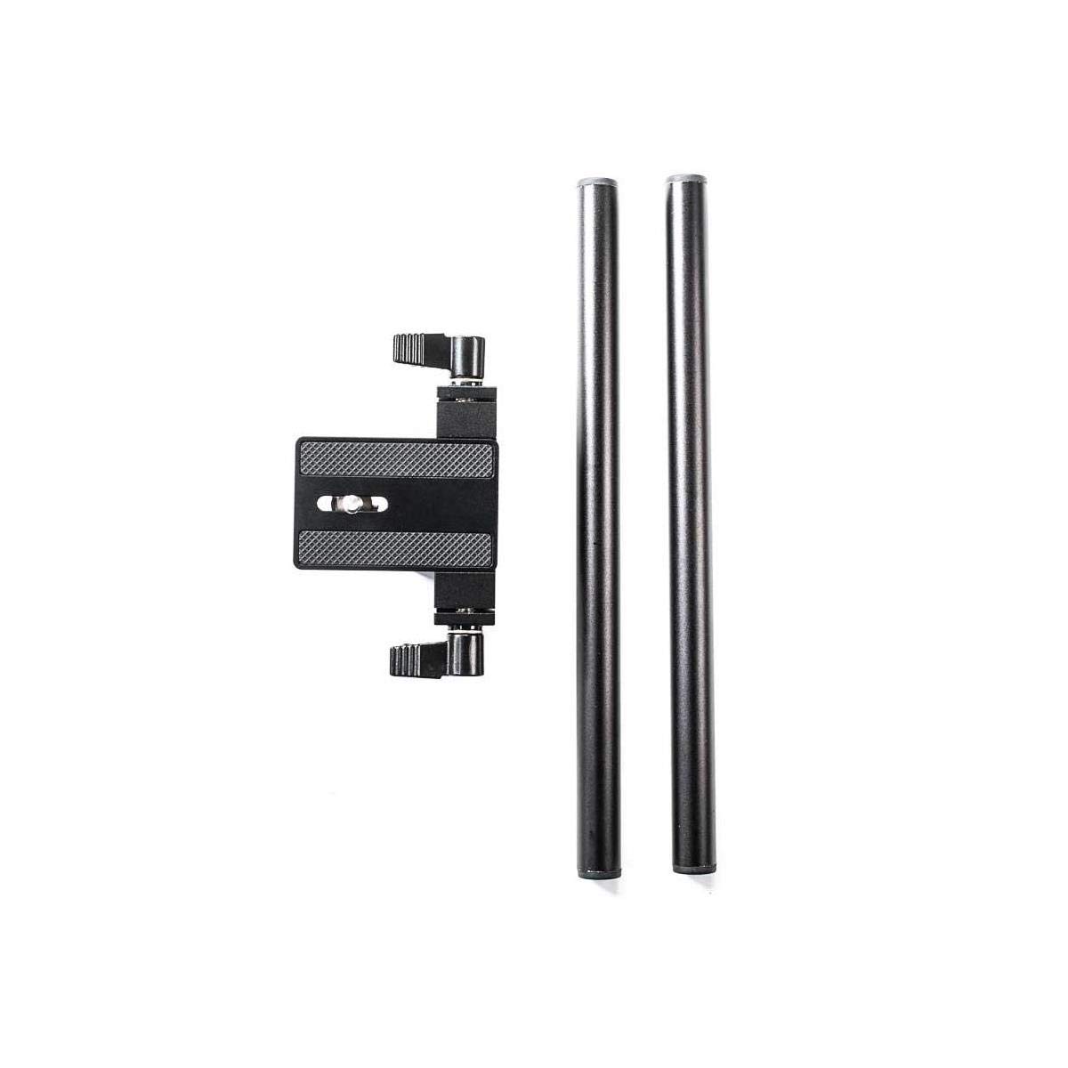 IndiPRO DSLR Baseplate with 9" 15mm Rods