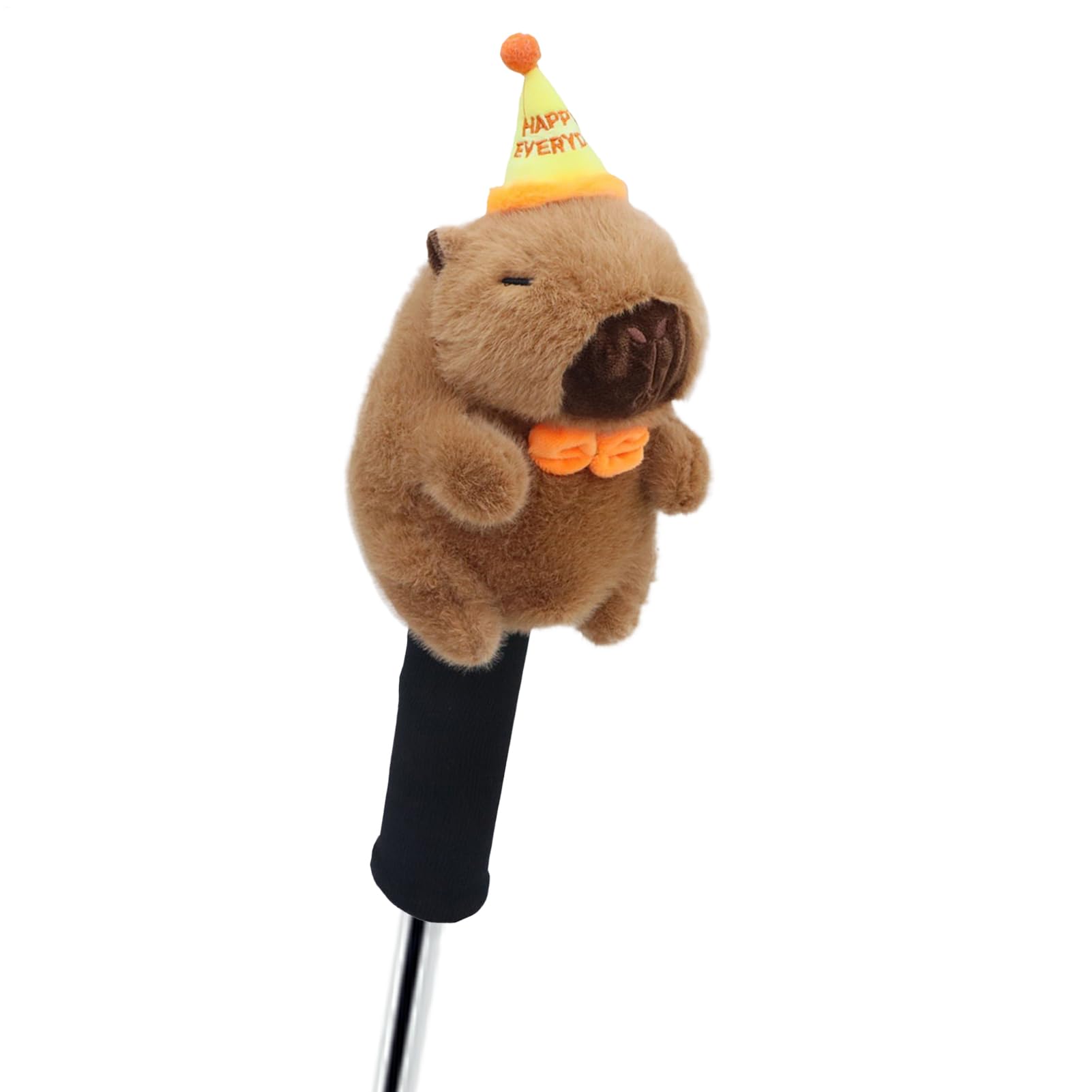 Capybara Golf Club Cover, Cartoon Driver Headcovers, Cute Capybara Stuffed Animal Golf Club Head Cover, Plush Protective Gear For Women Men