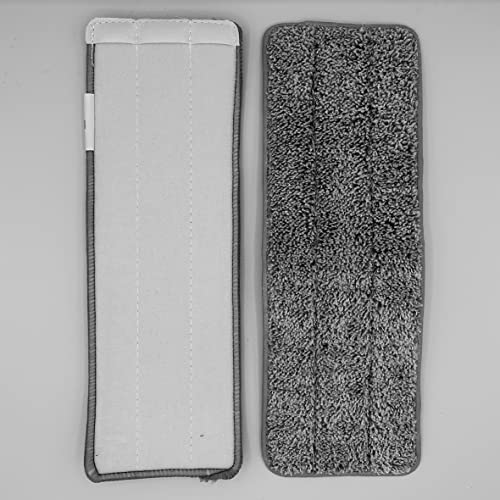 Starlyf, 2 Panni Extra In Microfibra, Per Mocio Con Velcro, Misure 32 X 12 Cm, Tutti I Tipi Di Pavimenti - 2