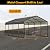 12x20 FT Heavy Duty Metal Carport Waterproof Portable Car Poort with Galvanized Steel Frame and Roof, Outdoor Storage Shed, Garage Car Tent Shelter for Boats and Truck, Charcoal for Winter