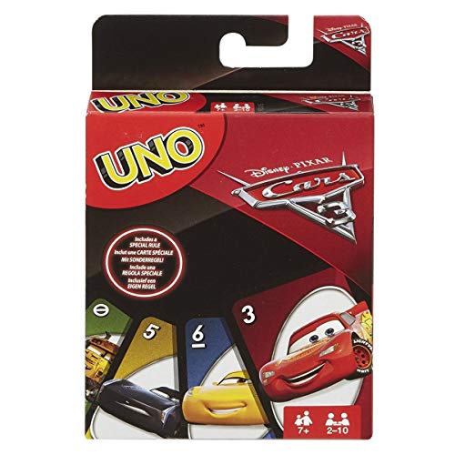 Mattel Games UNO Disney Pixar Cars