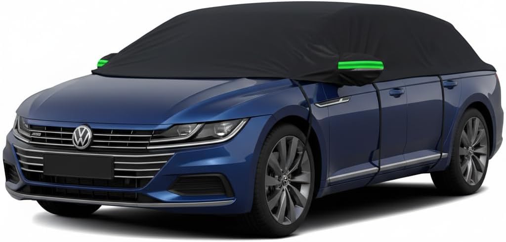 Sunroof Cover Half for VW Winnebago Rialta RV 1993-2005 Sunroof & Windshield Cover for Ice and Snow, All Weather Vehicle Body Cover for Sun, Rain, Dust