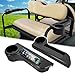 Roykaw Golf Cart Armrest with Cup Holder/Rear Seat Arm Rests Fit for EZGO/Club Car/Yamaha & Most Golf Cart, Upgrade 3rd Gen - with Phone Holder, No Drilling Required, Fit 1.0