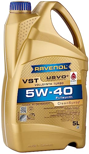 Aceite de motor sintético 5W-40 RAVENOL 5 litros miniatura 1
