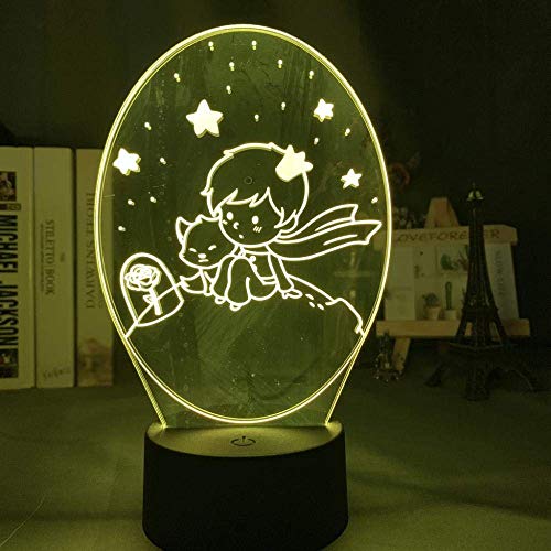 KJsdaADSA Lampada da illusione 3D Luce notturna a