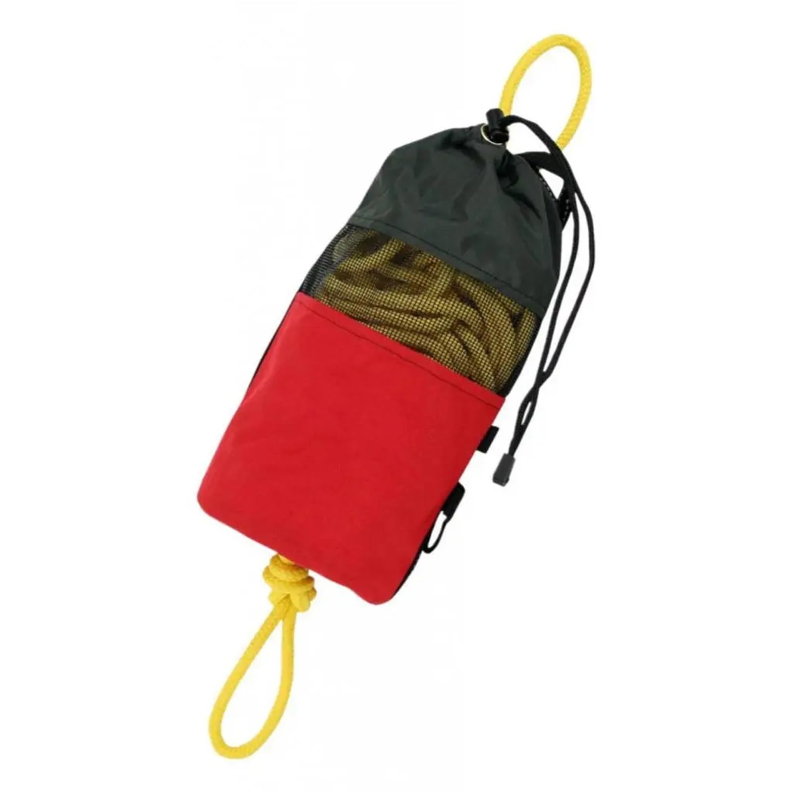 Mooring Rope, Throw Bags for Water with Rope 15M Throwable Rope Throw Bag for Yacht Sailing Swimming Canoeing Buoyant Dinghy(Rosso)