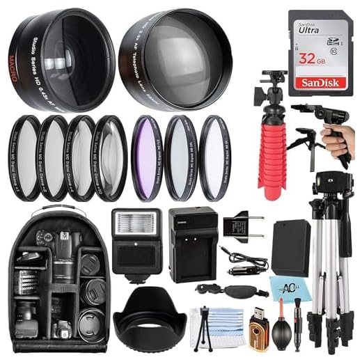 Comprehensive Accessory Bundle for Canon Cameras