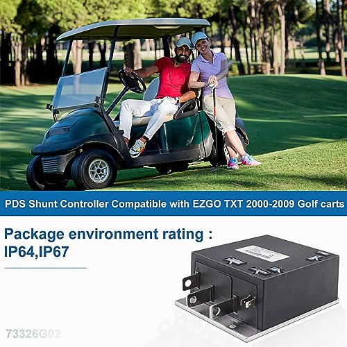 73326G02 36V/350A /PDS Shunt Controller ITS Replacement for EZGO TXT Electric PDS Golf Cart 2000-2009 Compatible with 73326-G02/ 73326G03/ 73326G04/ 73326G05/ 73326G06/ 73326G07 by IgniSpark - Used condition - Image 4