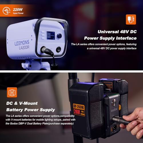 Ficha técnica Godox LA200R K1 RGB LED Video Light - Fernando Cortés Ficha técnica Godox LA200R K1 RGB LED Video Light - Fernando Cortés