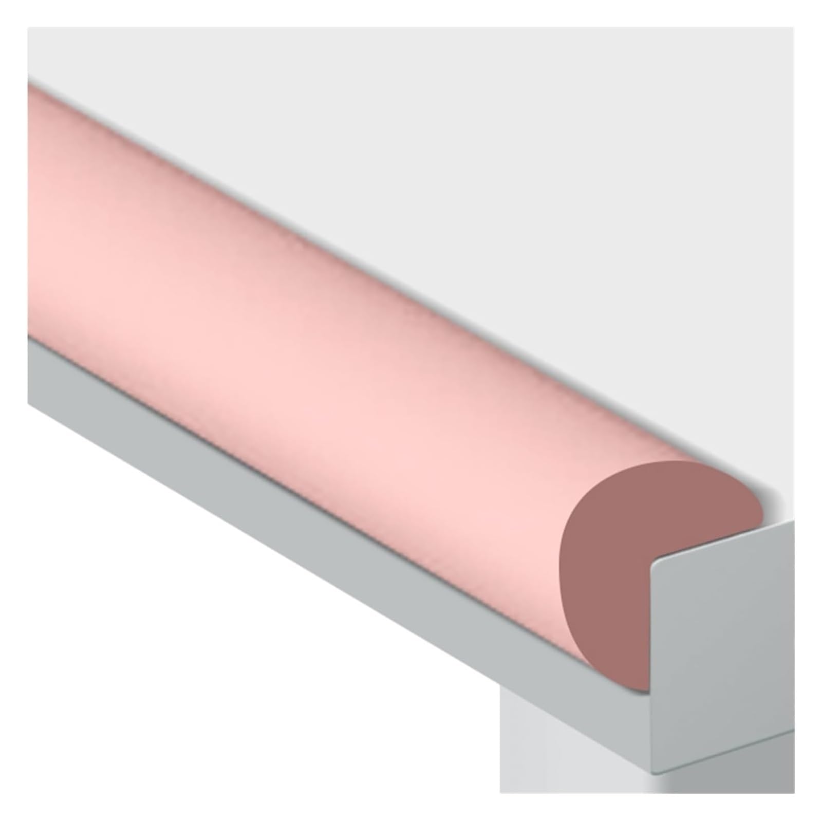 Protectores de esquina de espuma autoadhesivos de 10 m, cojines de borde en forma de L, tiras de seguridad multicolor para proteger a prueba de bebés y seguridad infantil, protección contra impactos
