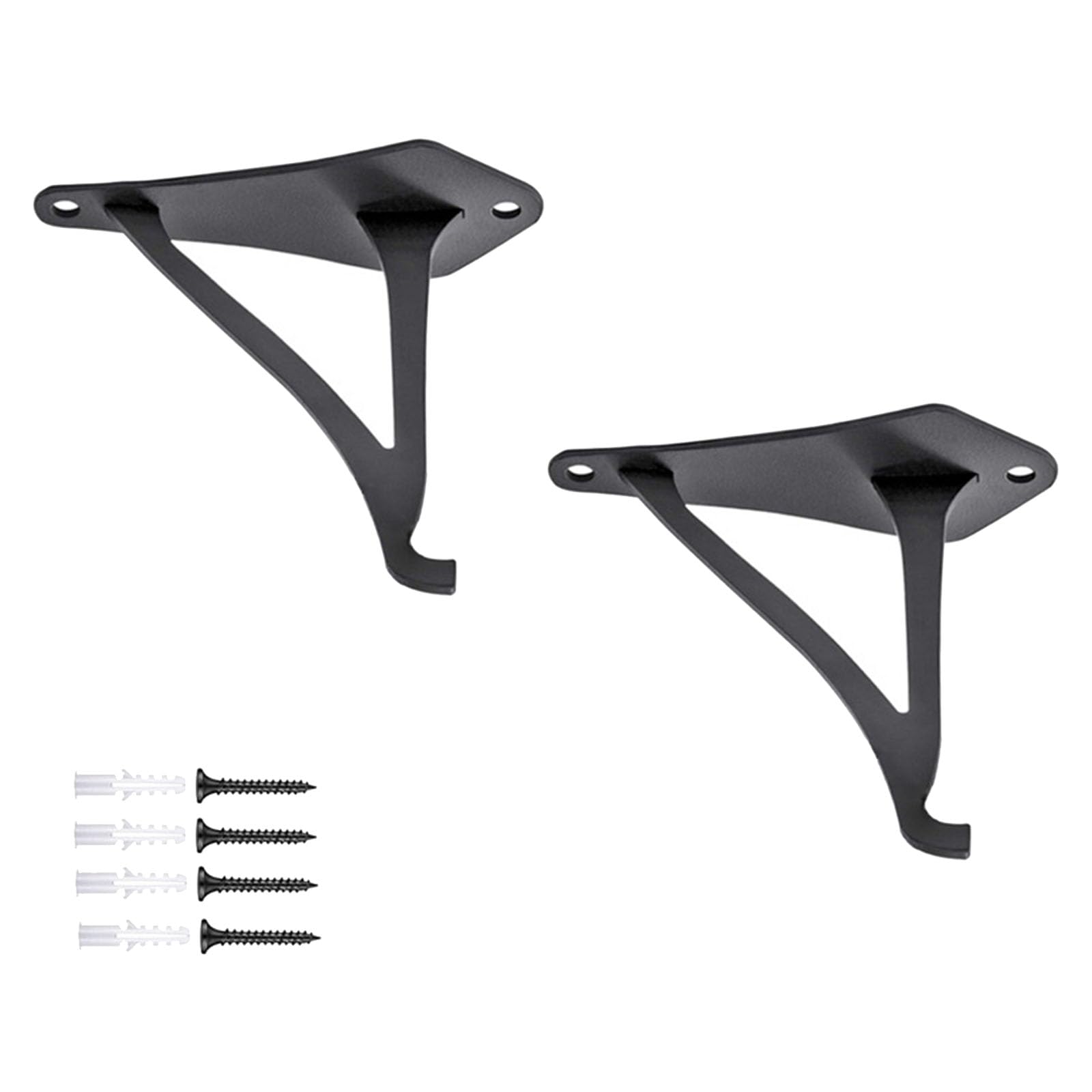 Yrohgkpn Multicolor 2Pcs Plant Hangers Sturdy Iron Wall Mounts Metal Hanging Brackets For Bird Feeders Planter Outdoor Decoration Use Solar Light Mounting Brackets Outdoor