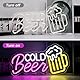 inShareplus Bier Neon Schild, Led Schild für Bar Deko, Dimmbar Bar Schild mit USB-Betrieben, Bier Bar Neon Licht für Bar, Club, Party, Bistro, Shop