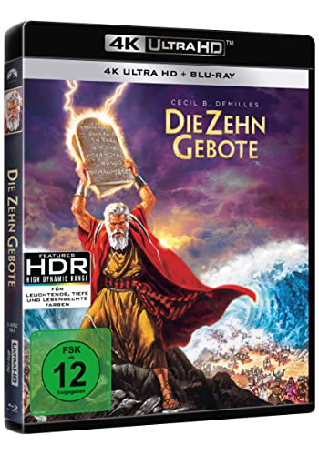 Die zehn Gebote – 4K Blu-ray (UHD + Blu-ray Disc)