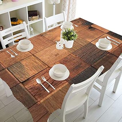 Amazon 長方形のぼろぼろの塗装テーブルクロス ミント木製防水テーブルクロス キッチン ダイニングルーム 屋外 M 8140x180cmに適しています テーブルクロス オンライン通販