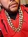 YWQZGYP Big Chunky Plastic Hip Hop Chain Necklace,26