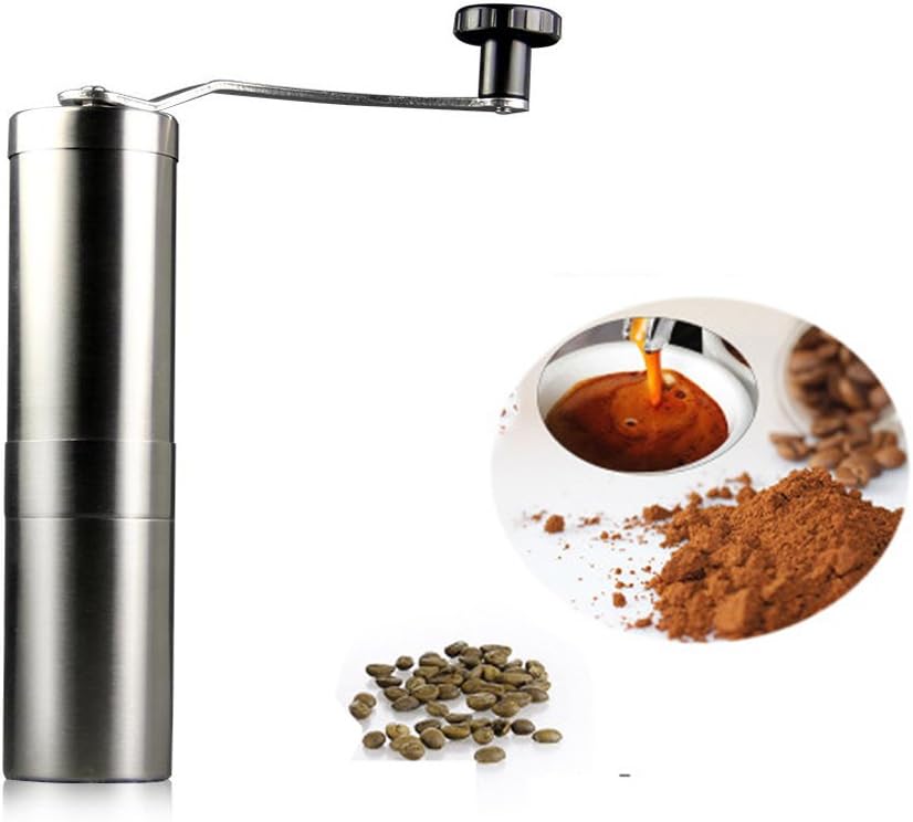 Vanki Manual Coffee Grinder, Coarse Coffee Grinder Brushed