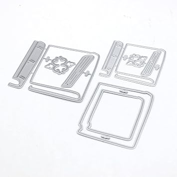 KSCRAFT Cute Books Embellishments Metal Cutting Dies Stencils for DIY Scrapbooking/Photo Album Decorative Embossing DIY Paper Cards