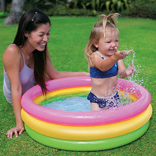 Intex Sunset Glow Baby Pool (34 In X 10 In) #TOP1