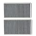 ECOGARD XC26078C Premium Cabin Air Filter with Activated Carbon Fits 2004-2013 BMW 530i, 2008-2010 528i, 2006-2010 650i, 2008-2010 535i, 2006-2007 525i, 530xi, 2006-2010 550i