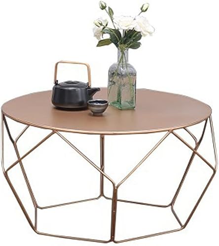 Couch Side Tables Light Luxury Style Wrought Iron Small Coffee Table Nordic Small Apartment Home Living Room Small Table Modern Minimalist Creative