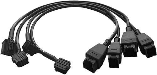 Obd2 Cable 12 8 Cable adaptador de extensión para DS808 Maxisys MS905 MS906 MS908 Pro Maxisys Elite Scanner Tool, cable de derivación de seguridad