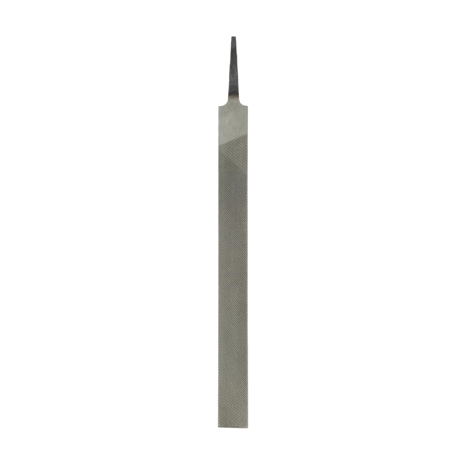 sourcing map Flat Coarse Cut File 12" Double Cut Teeth High Carbon Steel Hand Rasp File Without Handle for Metal Wood Deburring Removing