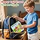 Magnetische Bausteine Reise Spielset, 49PCS Reise Magnet-Bausteine Spiel, Bauernhof Tiere magnetische Konstruktionen Spielzeug für Kinder ab 3 Jahren, STEM Montessori stapeln Spielzeug