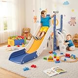 Scivolo per Bambini, Scivolo Giocattolo da Interno o Esterno, Scivolo da Giardino, Scivolo...
