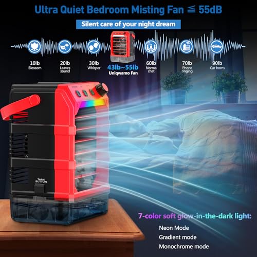 Image of Misting Fan Portable Compatible for Milwaukee 18V Battery(No Battery)