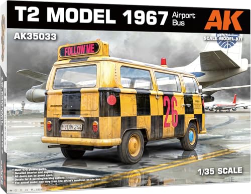 Modelo plástico bus aeropuerto 1:35 AK Interactive