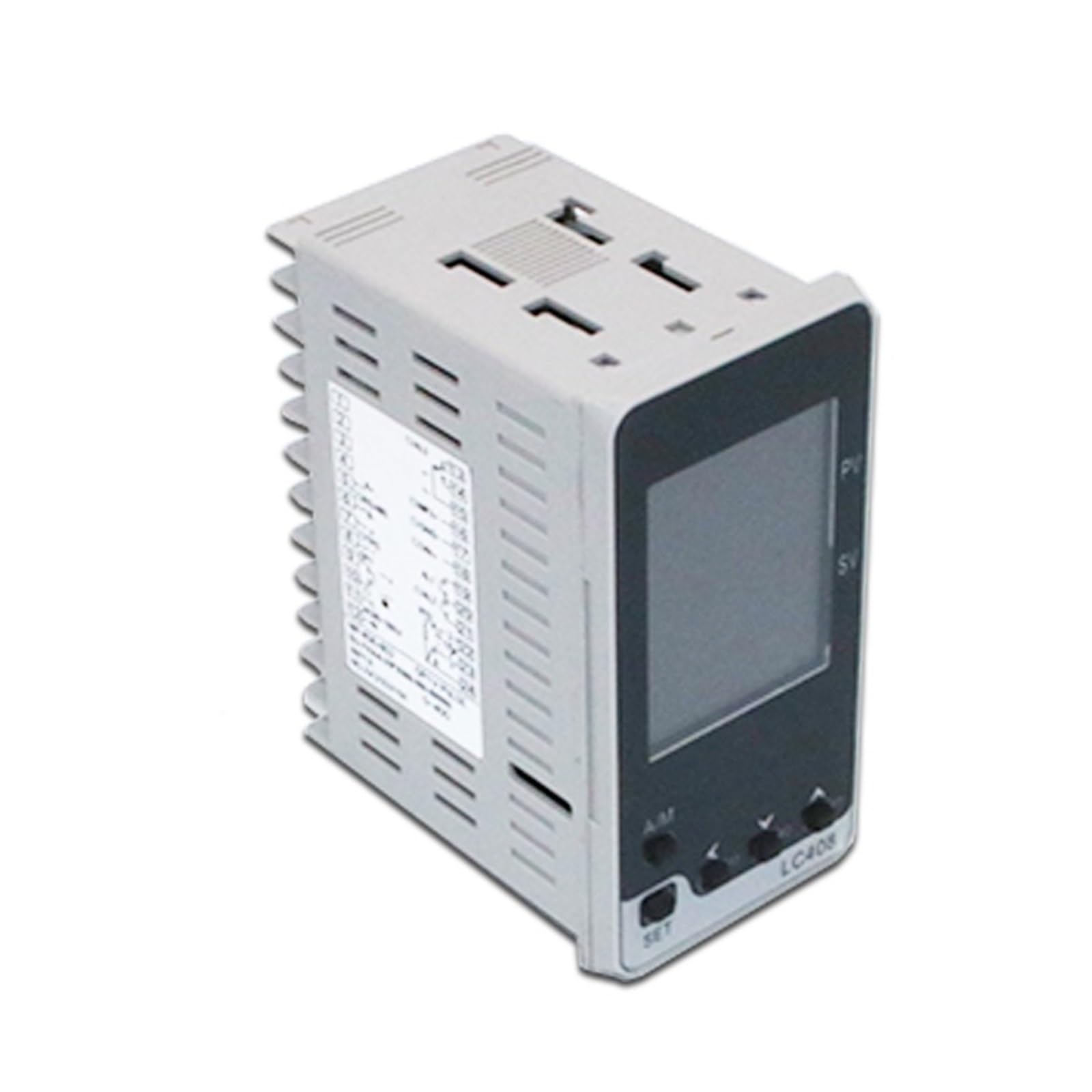 Contrôleur de température Contrôleur de température numérique pid LCD, entrée TC/RTD 48x96mm, avec minuterie SSR/Relais/Sortie 4-20mA/0-10V(0-10V Output 2alarms)