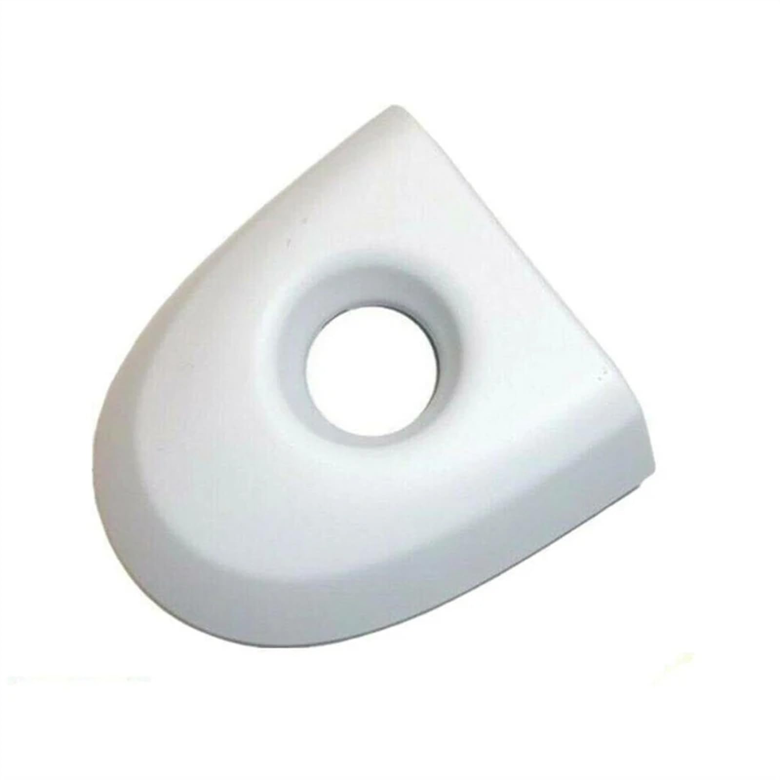 Lzbzhb White Car Exterior Outsidedoor Handle Car Side Door Handle Exterior Decoration For Nissan For Juke For Micra For K13(White)