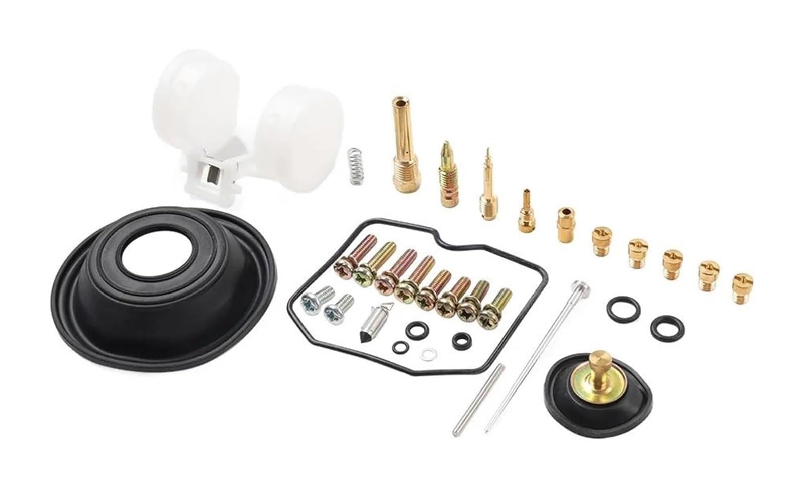 Vergaser-Ersatz Für KLE400 KLE500 1991-2007 Wiederaufbau Motor Schwimmernadel Vakuummembrandichtung Motorradvergaser Reparatursatz