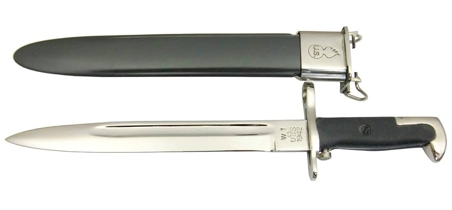 ミニＭ１ガーランドとＭ１銃剣モデル DENIX(デニックス) M1ガーランドバイヨネット(銃剣) WW2 1944年