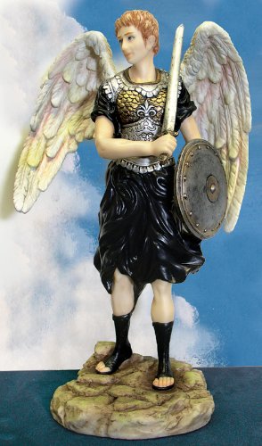 Amazon.co.jp: Archangel St Sealtiel Statue H : 12.5インチの