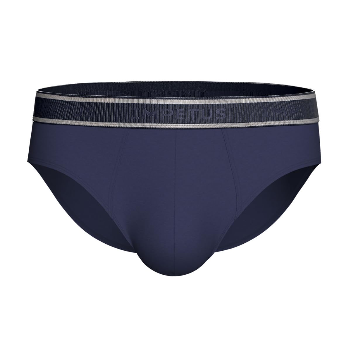 IMPETUS - Pack de 3 Slips de Algodón Stretch Essentials Negro Gris Azul