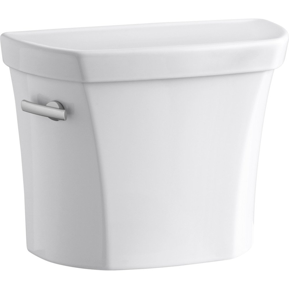 KOHLER Wellworth 1.0 GPF Toilet Tank with Left-Hand Trip Lever, White