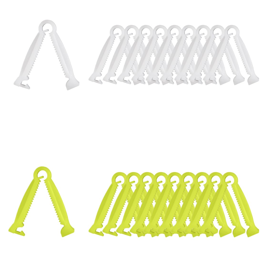 WeddHuis 20 clip monouso per cordone ombelicale per la nascita,clip per cordone ombelicale,in plastica,per piccoli animali,gattini,cuccioli,agnello,maialino