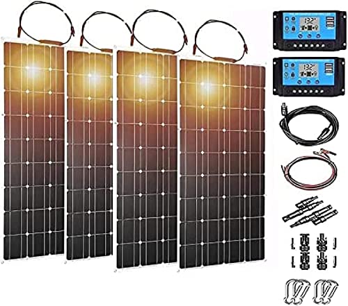 Panel Solar Portatil Kit De Panel Solar De 1200 W, 4 Módulos De Panel Solar Monocristalino De 300 W Con Controlador De Carga Pwm De 40 A For Vehículos Recreativos, Autocaravanas, Caravanas Y Otras Apl Panel Solar Portatil Kit De Panel Solar De 1200 W, 4 Módulos De Panel Solar Monocristalino De 300 W Con Controlador De Carga Pwm De 40 A For Vehículos Recreativos, Autocaravanas, Caravanas Y Otras Apl