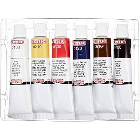 KOH-I-NOOR Acrylic Colour Paint Set of 6 Cover