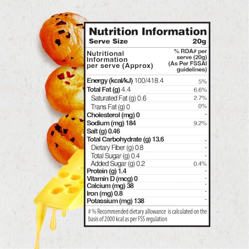 Image of MOM - Meal of the Moment, Roasted Cheddar Cheese Makhana, 52g / 56g | Gluten Free | Anti Oxidants | MSG Free | Zero Trans Fat | No added Preservatives and No Artificial Flavours